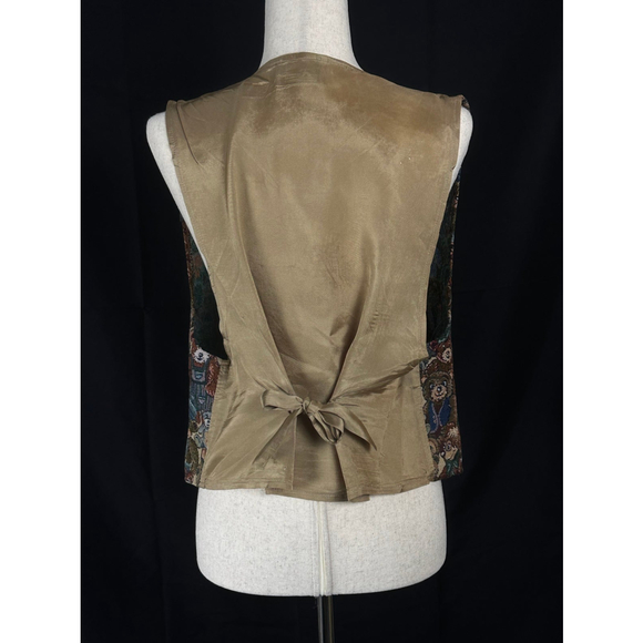 Teddy bear vest with satin back - Picture 6 of 7